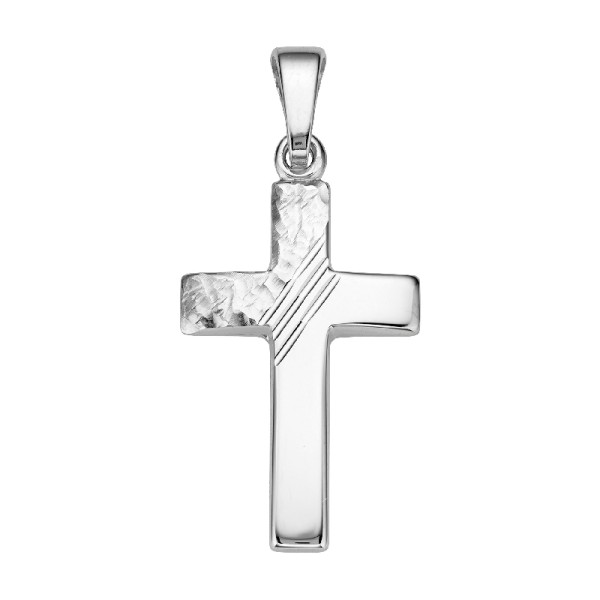 Anhänger - Kreuz - 925er Sterlingsilber - Unisex