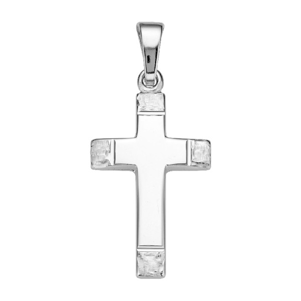 Anhänger - Kreuz - 925er Sterlingsilber - Unisex