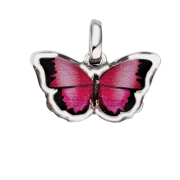 Kettenanhänger | Schmetterling | 925er Sterlingsilber | CEM