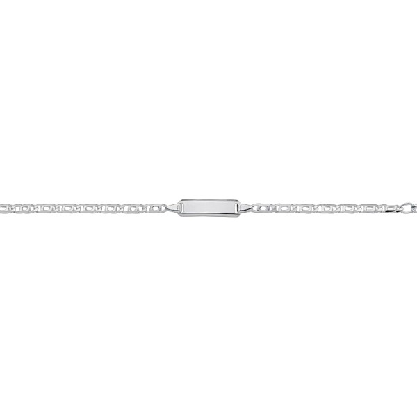 CEM | Identarmband | 925er Sterling Silber | 14cm - 16cm einstellbar