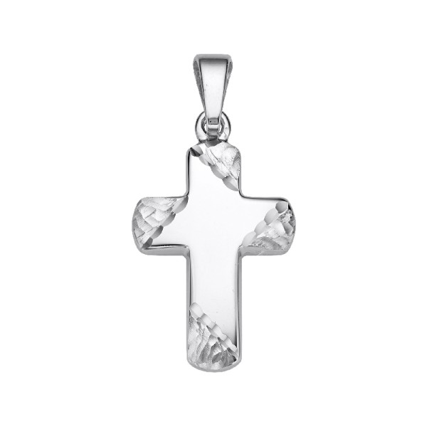 Anhänger - Kreuz - 925er Sterlingsilber - Unisex