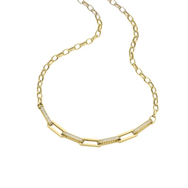 Collier | 333er Gold | Zirkonia | CEM