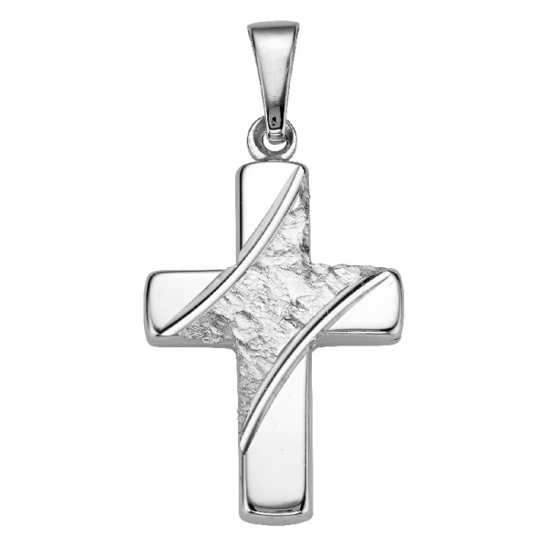 Anhänger - Kreuz - 925er Sterlingsilber - Unisex