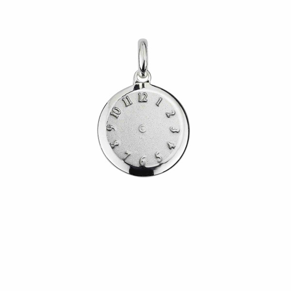 Anhänger - Uhr - 925er Sterlingsilber