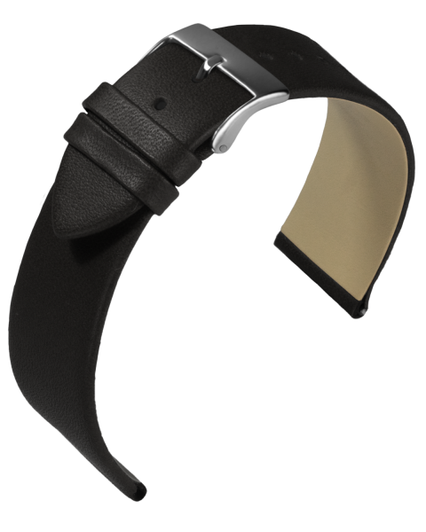 Lederband | Nappa | 17 mm schwarz