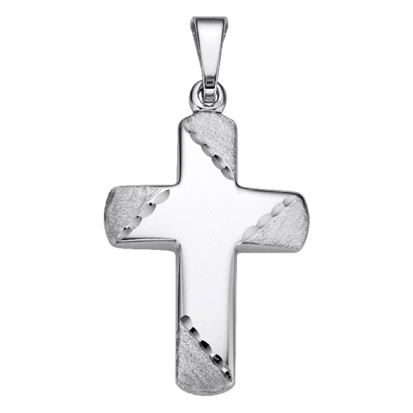 Anhänger - Kreuz - 925er Sterlingsilber - Unisex