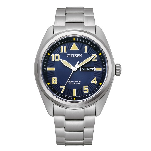 Herren-Citizen-Uhr Titan Eco-Drive Solar