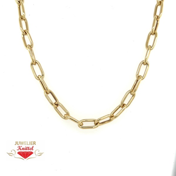 Collier (Ankerkette) aus 585er Gold poliert