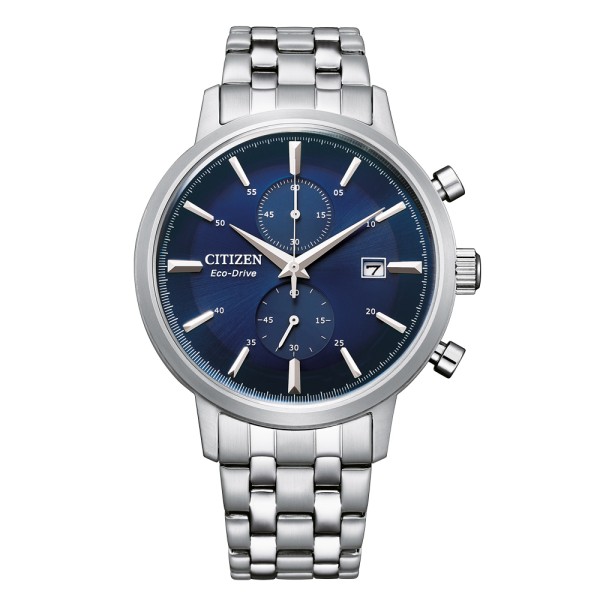 Herren-Citizen-Chronograph, Eco-Drive Solar