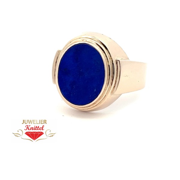 Siegelring | 333er Gelbgold | Lapislazuli