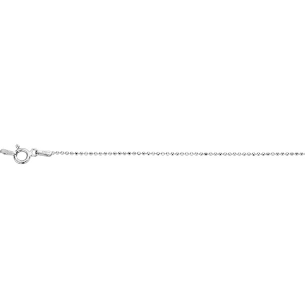 Collier - Kugel - 925er Sterlingsilber - 45 cm