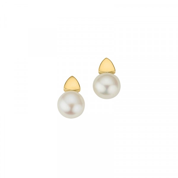 CEM | Ohrstecker | Perle - Gold 333