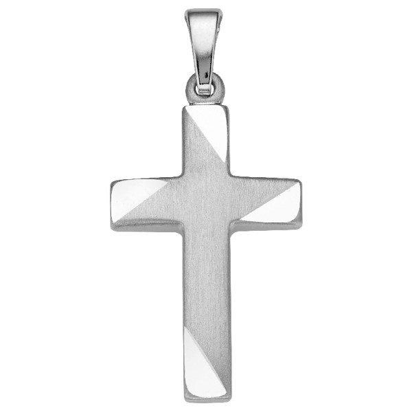 Anhänger - Kreuz - 925er Sterlingsilber - Unisex